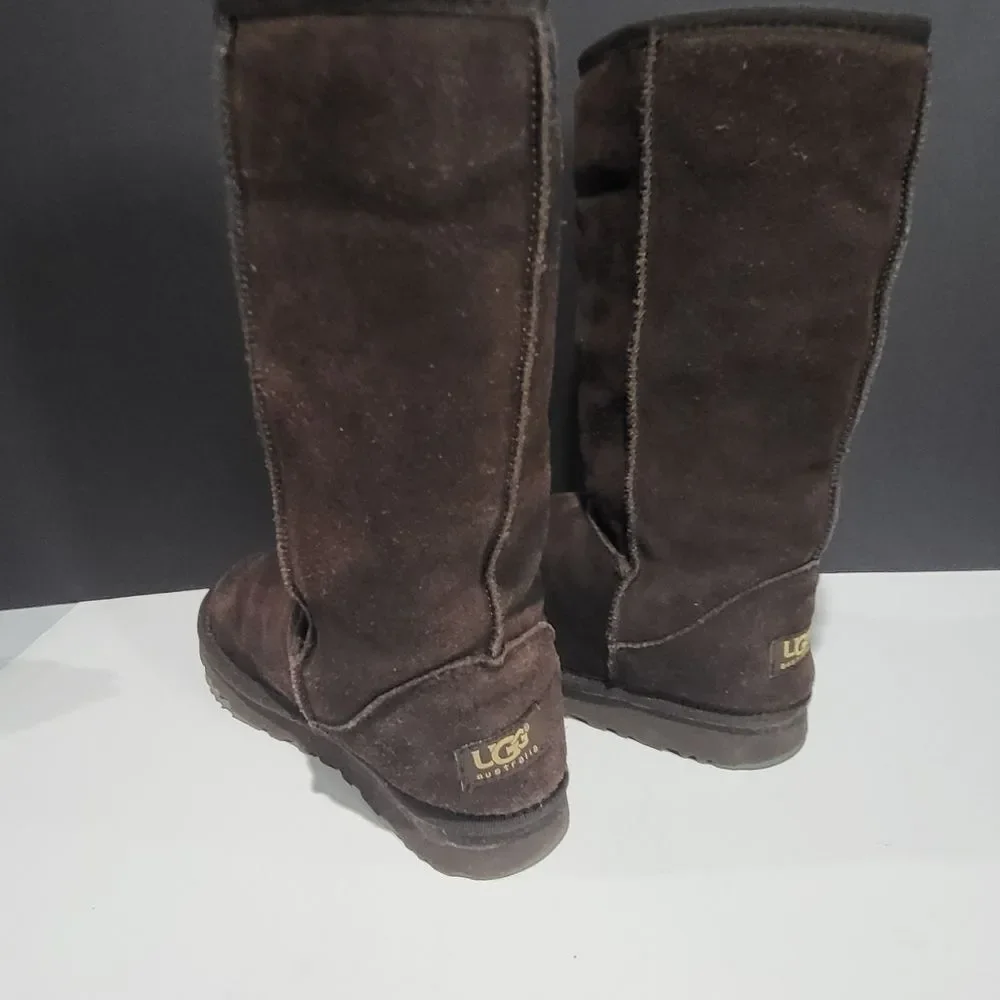 Ugg Tall Chocolate Brown Winter Boots